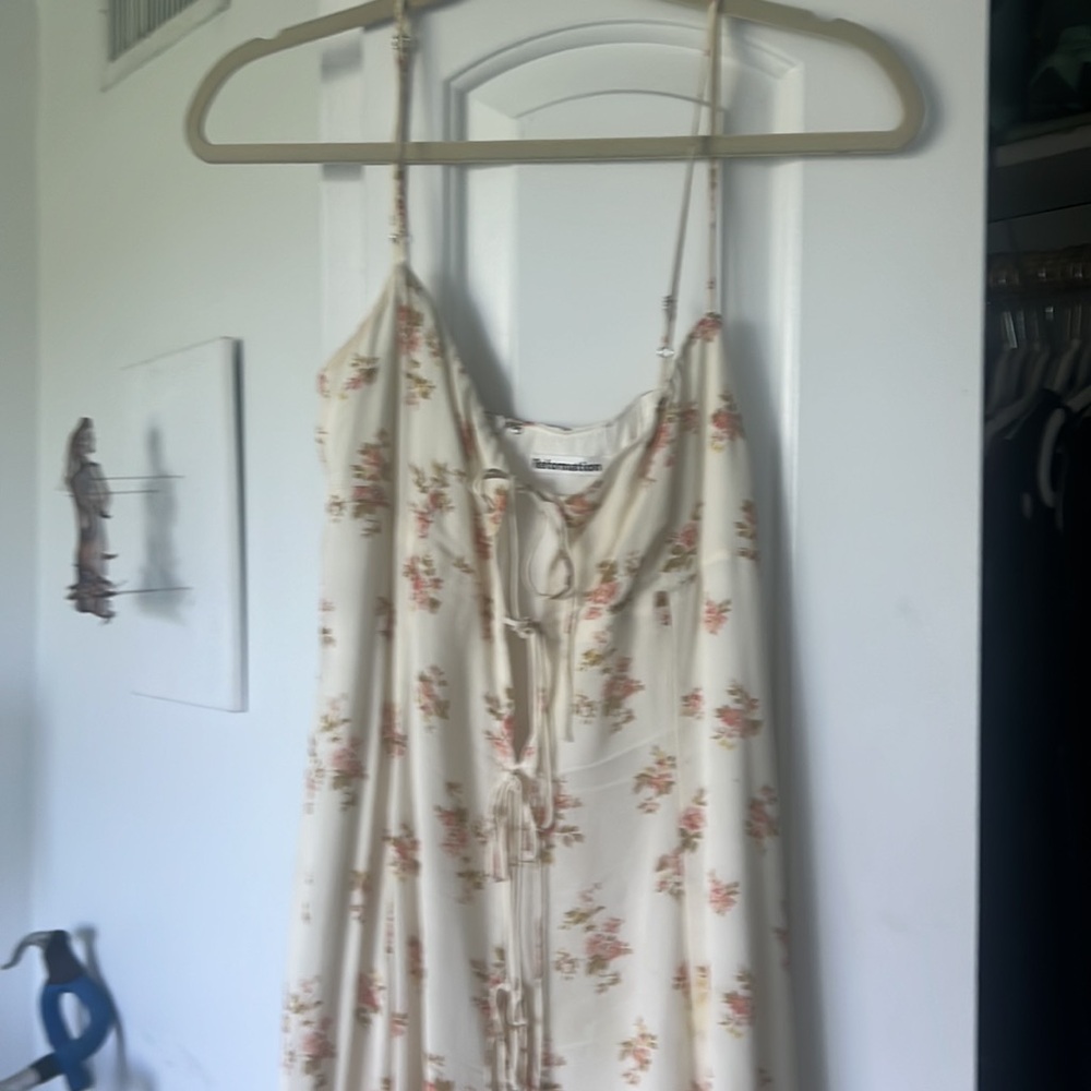 Reformation maxi — good condition — small color imperfection shown in video
